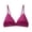 Hot Pink, variant on Odeerbi Seamless Bras for Women No Underwire 2025 Fashion Wrap Hollow Out Bra Bikini Underwear Navy