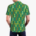 thumbnail image 5 of Rocae Pineapples1 for Men's Short Sleeve Polo Shirt, Quick Drying Performance Moisture Wicking Sports Men's Golf Shirt XX-Large, 5 of 9