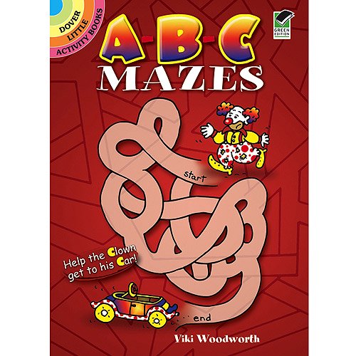 Dover Publications Abc Mazes Book