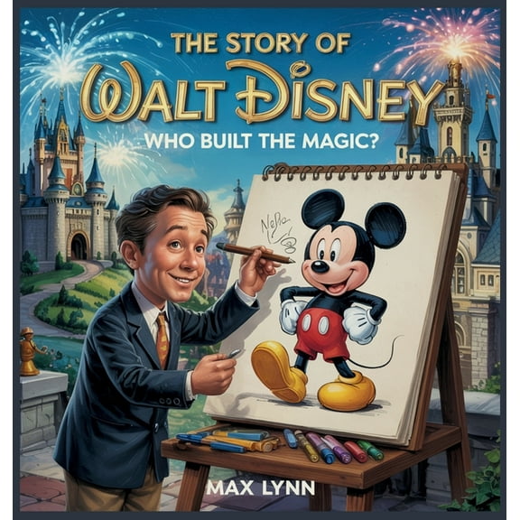 People Worth Reading about for Kids The Story of Walt Disney: Who Built the Magic?, Book 12, (Hardcover)