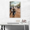 thumbnail image 2 of ARTCANVAS The Milliner On The Champs Elysees Canvas Art Print by Jean Beraud - Size: 26" x 18" (0.75" Deep), 2 of 9