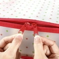 thumbnail image 4 of Plastic Christmas Ornament Storage Box 4 Tray Customizable Divider Dust-Proof, 4 of 7