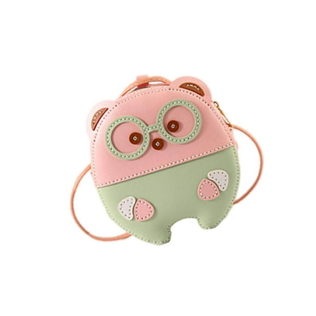 DIY Leather Crossbody Bag Kit Easy for Kids Leather Sewing Kits Pink