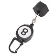 thumbnail image 1 of Pool Chalk Holder, Billiard Chalk Holder ABS Portable with Retractable Rope Buckle for Billiard Accessory, 1 of 7