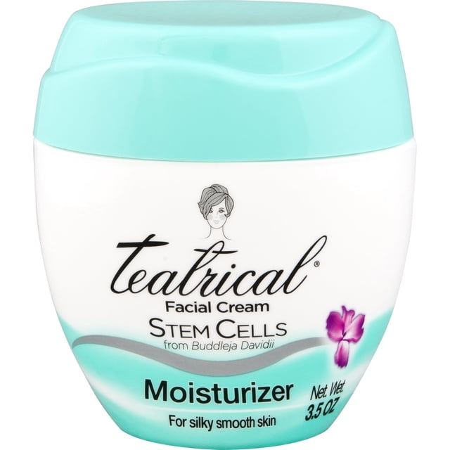 Crema hidratante facial TEATRICAL con células madre de Buddleja Davidii