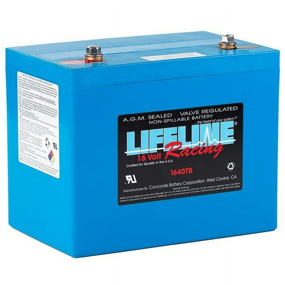 Lifeline Batteries 16V 2 Post Battery