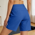 thumbnail image 5 of Yievot Running Shorts for Women UPF 50+ Quick Dry Summer Athletic Workout Gym Shorts with Zipper Pockets, 5 of 8