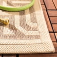 thumbnail image 4 of Safavieh Courtyard Holly Geometric Indoor/Outdoor Area Rug, Natural/Brown, 2'7" x 5', 4 of 9