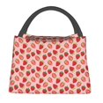 thumbnail image 1 of Easygdp Strawberries Bolsa de Almuerzo Insulada Reutilizable, Bolsa de Mano y Bandolera para Oficina, Trabajo, Viajes, 1 of 6
