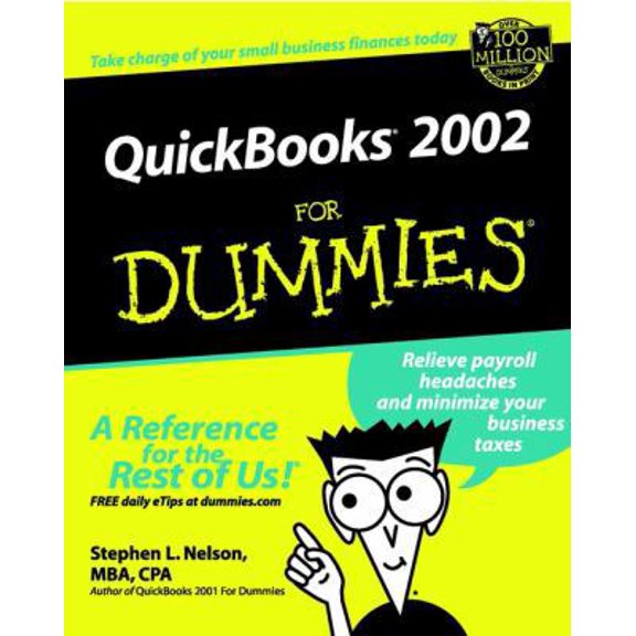 Pre-Owned QuickBooks 2002 For Dummies (Paperback) 076450892X 9780764508929