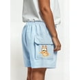thumbnail image 4 of Bluey Girls Graphic Fleece Cargo Shorts, Sizes 4-16, 4 of 7