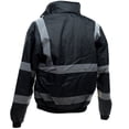 thumbnail image 3 of Yoko - Chaqueta reflectante estilo bomber para hombre (Negro) Yoko UTBC1248_black, 3 of 6