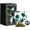 Green, variant on Soccer Ball Shaped Rotating Drinking Glass Cup, 300ml Capacity, 2026 Football Shaped Drinking Cup for Viewing Parties,Soccers Themed Coffee Mug for Dads & Boyfriends,Unique Soccer Fan Gift