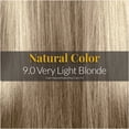 thumbnail image 3 of Hair Solution Gold 90 grams / 3.17 oz Hair Dye Very Light Blonde 9.0 Color by Alternative Care - Hair Dye Permanent + Peroxide Cream Vol 30 + Hair Dye Gloves - Highlighting your Beauty and Style, 3 of 8