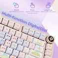 thumbnail image 5 of AULA Hi75 81-Key Portable Wired Mechanical Gaming Keyboard, RGB, Rotating Button, Mini Compact Design, Original Switches, 5 of 7