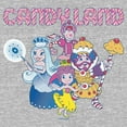 thumbnail image 2 of Men's Candy Land Sweet Board Game Characters Graphic T-Shirt, 2 of 5