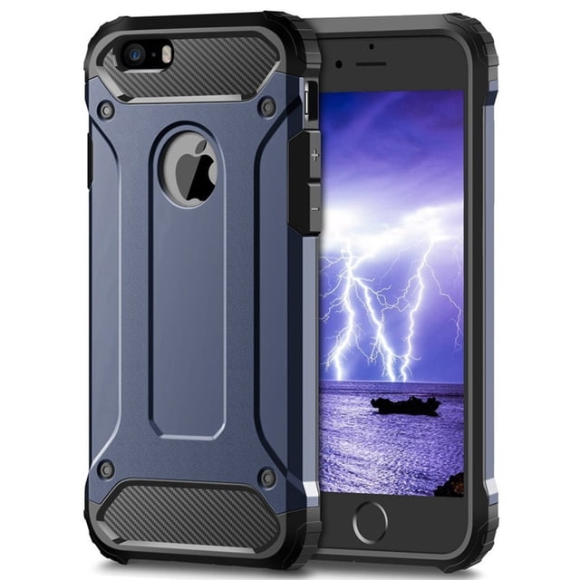 Estuche de armadura de capa resistente para iPhone 14 Pro 13 12 11 Pro Max 5S 5 Se 5C 6 6S 7 7G 8 Plus X XR XS Max Cubierta resistente a prueba de golpes Tan Jianjun unisex
