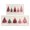 Merry Christmas Pink, variant on Christmas Kitchen Rug Set of 2 Absobent Kitchen Mats for Floor,Merry Christmas Happy New Year Gift Kitchen Runner for Bathroom,Room Bedroom (47x17 30x17in)