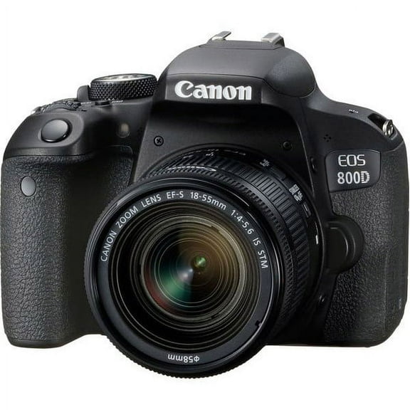 Canon EOS 800D/T7i DSLR Camera W/ 18-55mm IS STM Lens (International Version)