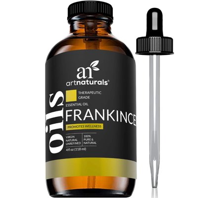 ArtNaturals 100% Pure Frankincense Essential Oil - (4 Fl Oz / 120ml) - Natural Undiluted Therapeutic Grade – Premium Aromatherapy Quality Oil for Diffuser Internal Use, Skin, and Face - Frankensence