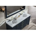 thumbnail image 5 of Ariel A073d Cambridge 73" Floor Mounted Dual Basin Vanity Set - White, 5 of 7