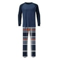 thumbnail image 5 of purcolt Mens Pajamas Set Long Sleeve Soft Pajamas for Men Sleepwear Pjs 2 Piece Lounge Sets Comfy Nightwear with Pockets S-3XL, 5 of 7