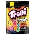 Trolli Sour Brite Squad Gummy Candy, Sour Gummy Worms, Resealable Bag, 12.3 oz