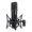 Black, variant on CIYISON Broadcast Quality Condenser Microphones Background Noise Suppression Professional Sound Recording