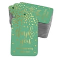 thumbnail image 1 of Inkdotpot ThankYou For Celebrating With Me Birthday Bottle Tag Real Gold Foil Favor Hang Tags Pack Of 100, 1 of 6
