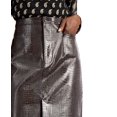 thumbnail image 5 of I-N-C Jupe Crayon en Faux Cuir pour Femmes, Marron, 8, 5 of 5
