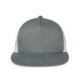 thumbnail image 2 of Outdoor Cap OC510HP Rounded Flat Visor-Heathered Grey/White, 2 of 8