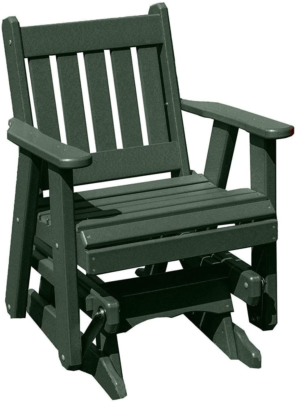 2 Ft Poly Lumber Mission Porch Glider Heavy Duty Everlasting PolyTuf