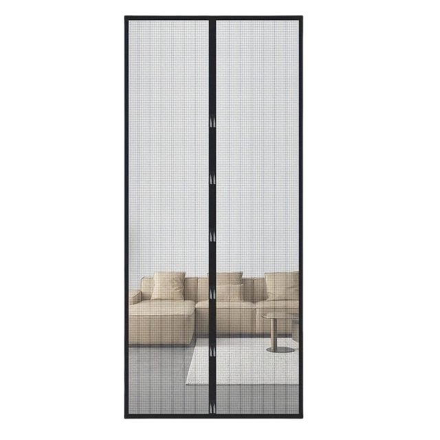 Mosquitera con cierre magnético para puerta, cortina antimoscas para puerta de balcón y Patio