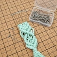 thumbnail image 4 of Board for String Art Grid Pattern Craft Mat Easy to Carry Weaving Board Portable Braid Board Pinning Board Bundle, 4 of 9