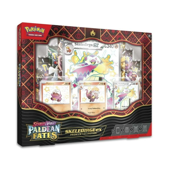 Pokemon Trading Card Games SV4.5 Paldean Fates Skeledirge EX Premium Collection