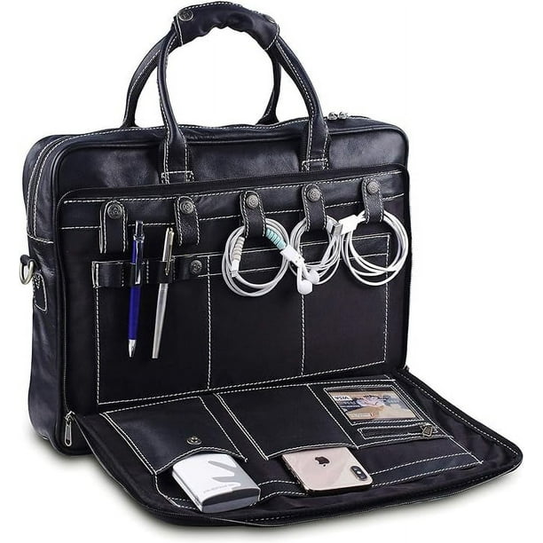 18 leather laptop bag sales