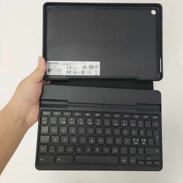 for Lenovo 10e Chromebook Tablet Protective Case Keyboard DOK-8208U Swedish version
