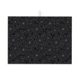 thumbnail image 1 of Balery Spider Web Black Alfombrilla de Secado para Cocina, 18x24 Pulgadas, Súper Absorbente para Platos y Encimeras, 1 of 7