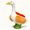 Goose Outfit E-Everyday, variant on AZXY Halloween Porch Goose Outfits, 23" Goose Clothes for Cement & Plastic Porch Goose Statue, Goose Costume Dress , Halloween Decor, Outdoor Halloween Decorations for Yard Lawn Patio Garden Porch