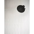 thumbnail image 3 of Moen 220R7ep Verso 1.75 GPM Multi Function Round Shower Head - Black, 3 of 5