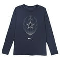 thumbnail image 2 of Toddler Nike Navy Dallas Cowboys Legend Icon Long Sleeve T-Shirt, 2 of 3