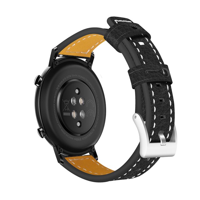 Correa de reloj de cuero de 20 mm Correa de reloj de reemplazo de liberación rápida Reloj inteligente