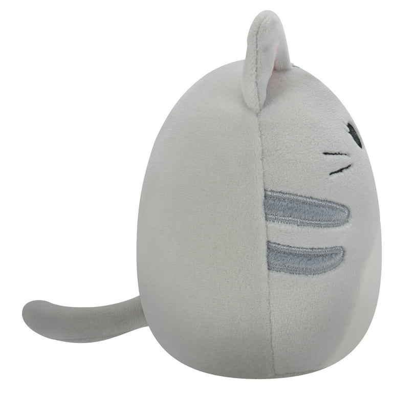 Squishmallows Official 5 inch Tally the Grey Tabby Cat - Child's