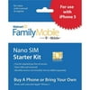 Walmart Family Mobile Nano Sim Kit
