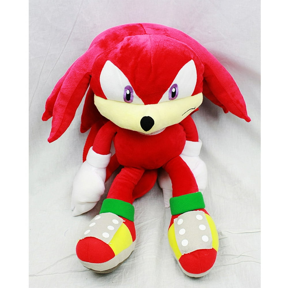 Sonic the Hedgehog - Plush Backpack - - Knuckles Soft Doll 18 New Toys sh12299 - Walmart.com