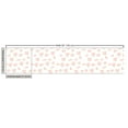 thumbnail image 2 of Flower Fabric by the Yard, Japanese Style Pattern of Simplistic Petals Pattern on Plain Backdrop, Upholstery Fabric for Dining Chairs Home Decor Accents, White and Pale Eggshell by Ambesonne, 2 of 4