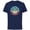 Navy, variant on Star Wars The Mandalorian the Child Snack Time Americana - Short Sleeve Cotton T-Shirt for Adults - Customized-Black