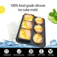 thumbnail image 3 of 2pcs Ice Cube Molds - Combo Ice Trays - Ice Mold with Lid, Reusable, for Chilled Drinks, Whiskey, Cocktail, 3 of 6