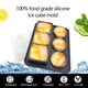 thumbnail image 3 of 2 moldes para cubitos de hielo, bandejas de hielo combinadas, molde para hielo con tapa, reutilizable, para bebidas frías, whisky, cócteles, 3 of 6