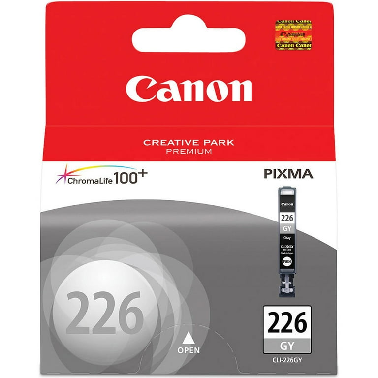 Canon PIXMA CLI-226 Gray Ink Cartridge - Model 4550B001, Page